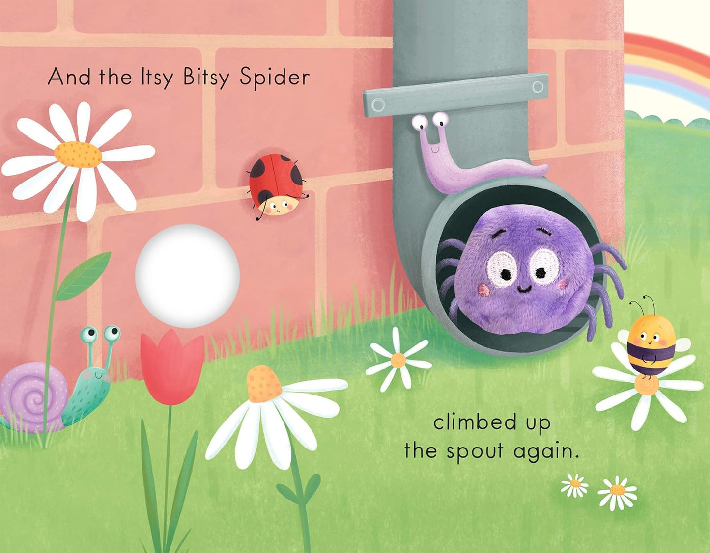 Itsy Bitsy Spider - Children's Finger Puppet Board Book (Finger Puppet Storybooks for Babies & Toddlers)