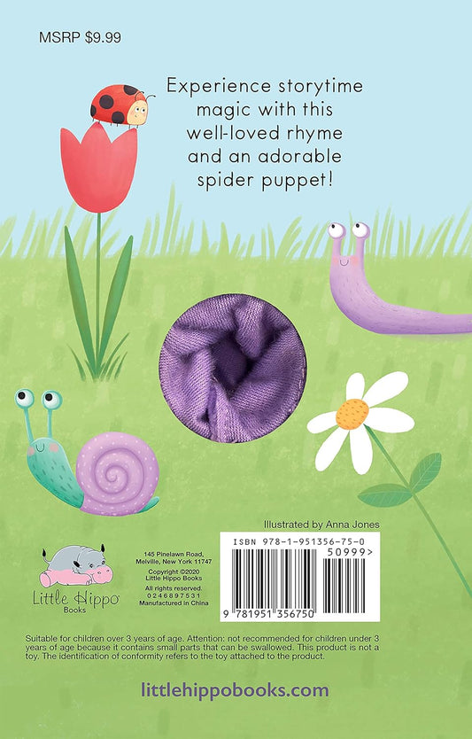 Itsy Bitsy Spider - Children's Finger Puppet Board Book (Finger Puppet Storybooks for Babies & Toddlers)