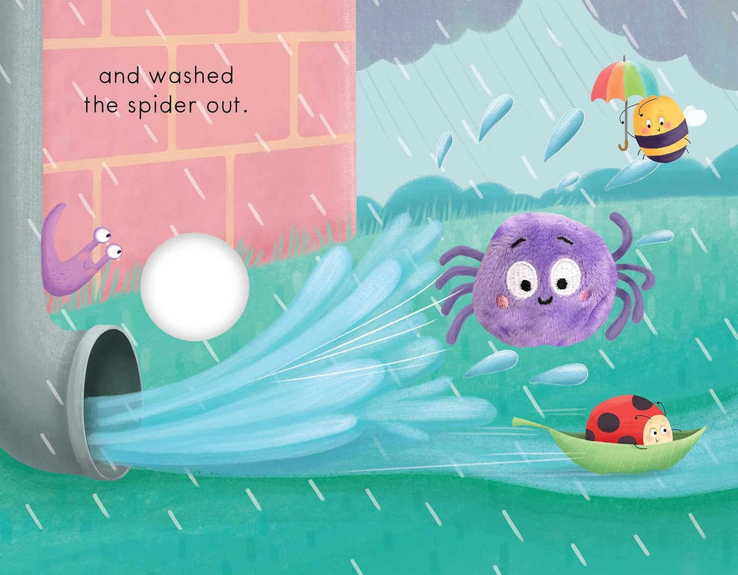 Itsy Bitsy Spider - Children's Finger Puppet Board Book (Finger Puppet Storybooks for Babies & Toddlers)