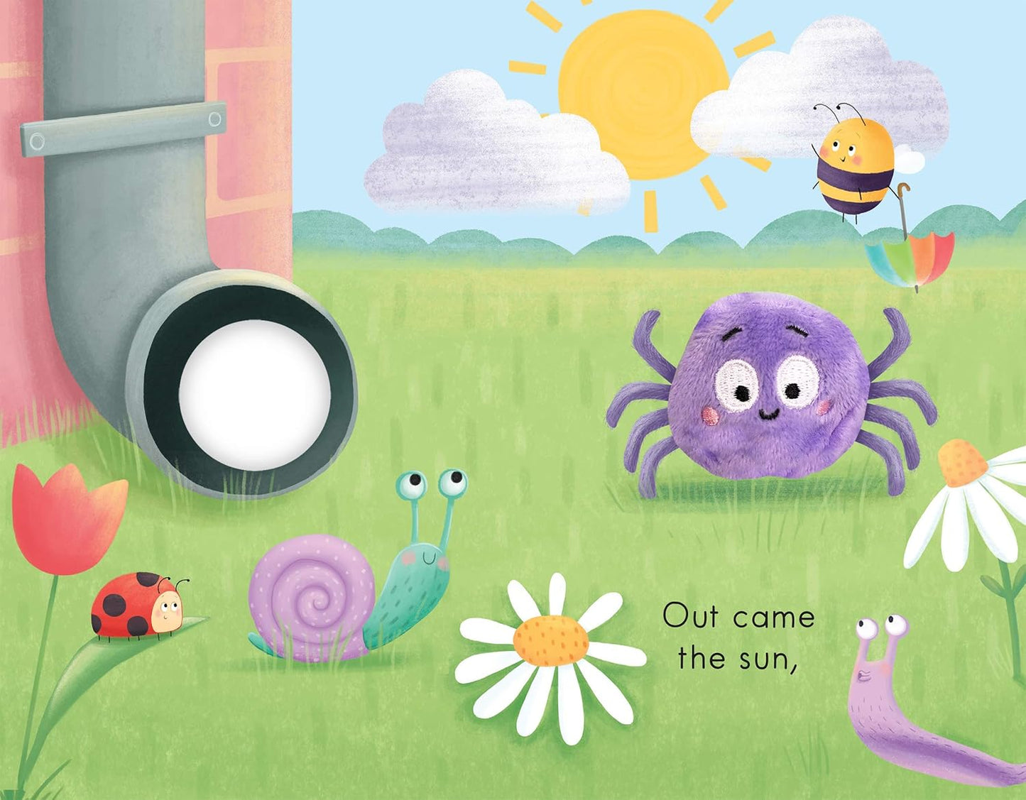 Itsy Bitsy Spider - Children's Finger Puppet Board Book (Finger Puppet Storybooks for Babies & Toddlers)